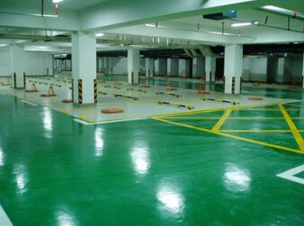珠海市地下车库环氧地坪厂家_停车场地坪施工_停车场设施厂家_价格